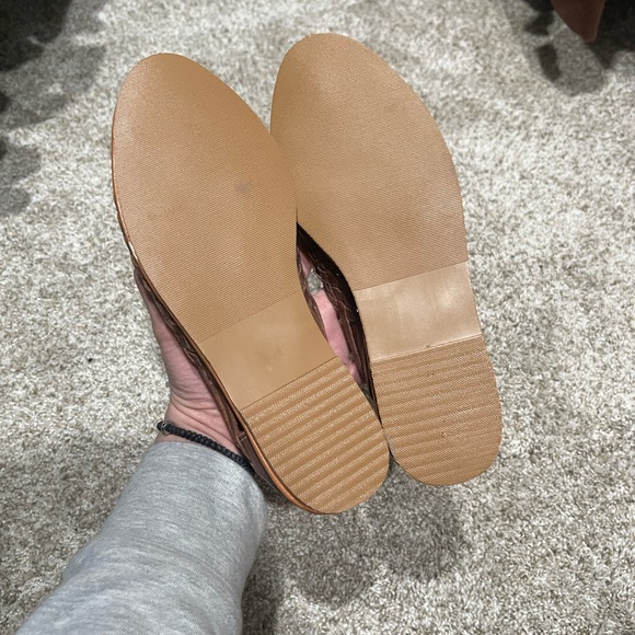 Brown Leather Women's Huaraches - Picture 4 of 4